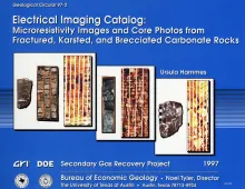 Electrical Imaging Catalog: Microresistivity Images and Core Photos from Fractured, Karsted, and Brecciated Carbonates