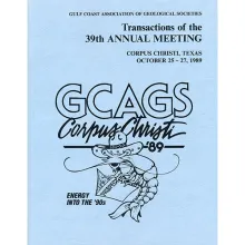 GCAGS Transactions Volume 39 (1989) Corpus Christi
