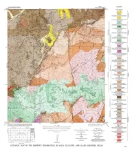 Geologic Map of the Blowout Quadrangle, Blanco, Gillespie, and Llano Counties, Texas