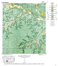 Geologic map of the Morris Ranch quadrangle, Gillespie and Kerr Counties, Texas