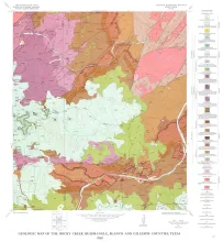 Geology of the Rocky Creek Quadrangle, Blanco and Gillespie Counties, Texas