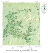 Geology of the Monument Hill Quadrangle, Blanco County, Texas