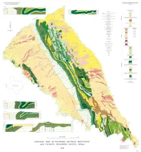 Geology of Southern Quitman Mountains, Hudspeth County, Texas