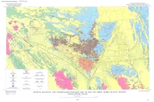 Gravity, magnetic, and generalized geologic map of the Van Horn -- Sierra Blanca Region, Trans-Pecos Texas