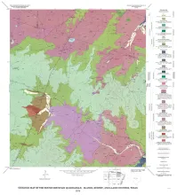 Geologic map of the Round Mountain quadrangle, Blanco, Burnet, and Llano counties. Texas