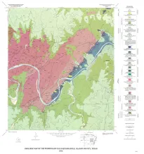 Geology of the Pedernales Falls quadrangle, Blanco County, Texas