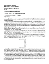 Preliminary report on gray granites from central Texas