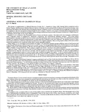 Additional Notes on Graphite in Texas