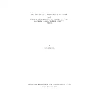 Gypsum Mining near Hockley, Harris County, Texas