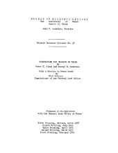 Prospecting for Uranium in Texas