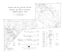Geologic map and structure sections of the Christmas and Rosillos Mountains, Brewster County, Texas