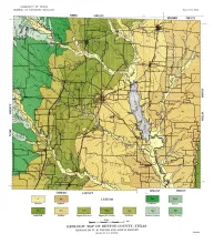 Geologic map of Denton County, Texas
