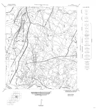 Geologic Maps, Central Texas (selected areas), 1957 and 1959