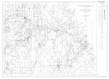 Geologic map of San Saba County, Texas, south of 31 degrees 21minutes latitude