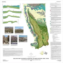 Geologic map of Mariscal Mountain, Big Bend National Park, Texas