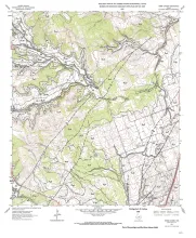 Geologic map of the Cobbs Cavern quadrangle, Texas