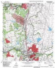 Geologic map of the Round Rock quadrangle, Texas