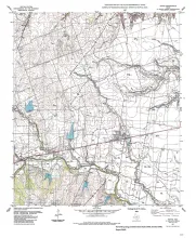 Geologic map of the Hutto Quadrangle, Texas