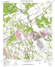Geologic map of the Schertz quadrangle, Texas