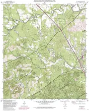 Geologic map of the Van Raub quadrangle, Texas