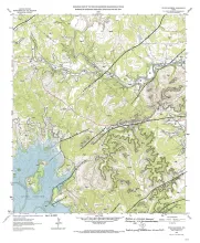 Geologic map of the Devil's Backbone Quadrangle, Texas