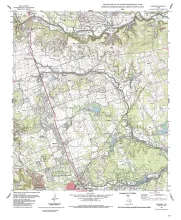 Geologic map of the Leander Quadrangle, Texas