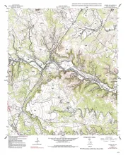 Geologic map of the Leander NE Quadrangle, Texas
