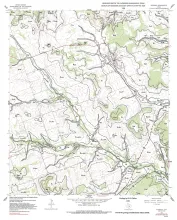 Geologic map of the Florence quadrangle, Texas