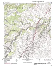 Geologic map of the Salado Quadrangle, Texas