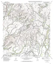 Geologic map of the Rough Canyon SE Quadrangle, Texas