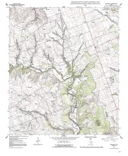 Geologic map of the Mahomet Quadrangle, Texas