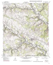 Geologic map of the Liberty Hill Quadrangle, Texas