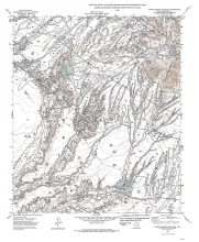 Geologic map of the Campo Grande Mountain quadrangle, Texas