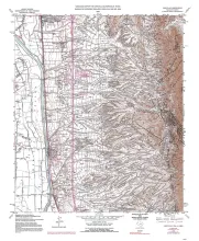 Geologic map of the Canutillo quadrangle, Texas