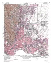 Geologic map of the El Paso Quadrangle, Texas