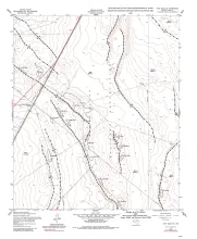 Geologic map of the Fort Bliss NE Quadrangle, Texas