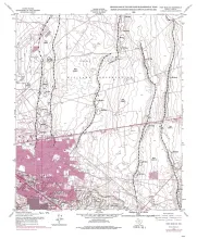 Geologic map of the Fort Bliss SE Quadrangle, Texas