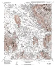 Geologic map of the Hueco Tanks Quadrangle, Texas