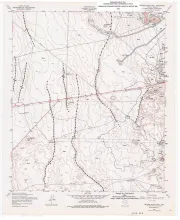 Geologic map of the Nations South Well quadrangle, Texas