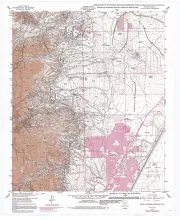 Geologic map of the North Franklin Mountain Quadrangle, Texas