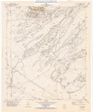 Geologic map of the T P Well quadrangle, Texas