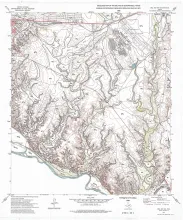 Geologic map of the Del Rio SE Quadrangle, Texas