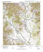 Geologic map of the Vanderpool quadrangle, Texas