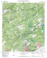 Geologic map of the Bat Cave quadrangle, Texas