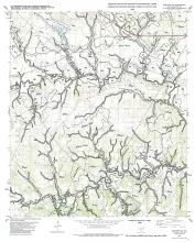 Geologic map of the Bastrop SW quadrangle, Texas
