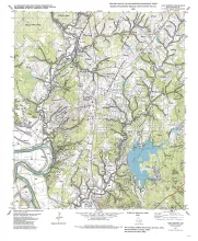 Geologic map of the Lake Bastrop Quadrangle, Texas