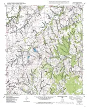 Geologic map of the Structure Quadrangle, Texas