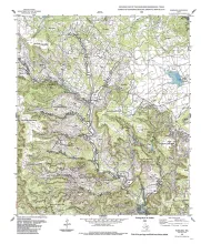 Geologic map of the Nameless Quadrangle, Texas