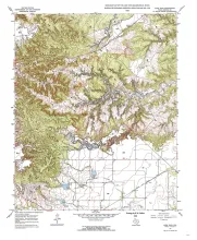 Geologic map of the Lake Theo Quadrangle, Texas