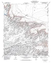 Geologic map of the Diablo Canyon West quadrangle, Texas